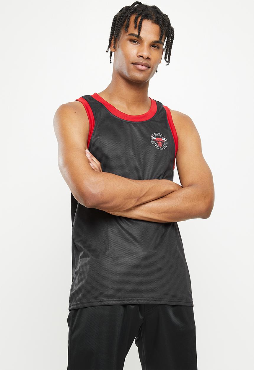 NBA - Chicago bulls fashion mesh rockstar vest - black