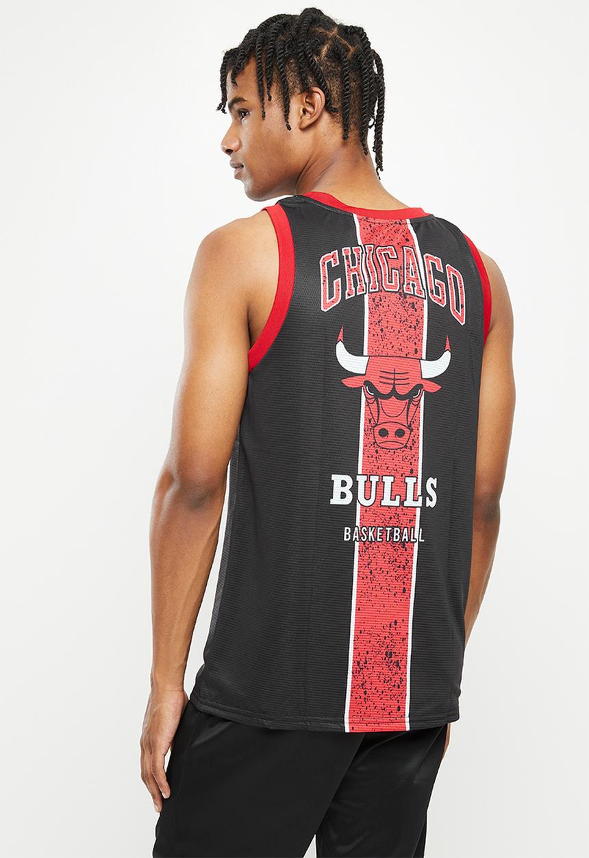 NBA - Chicago bulls fashion mesh rockstar vest - black