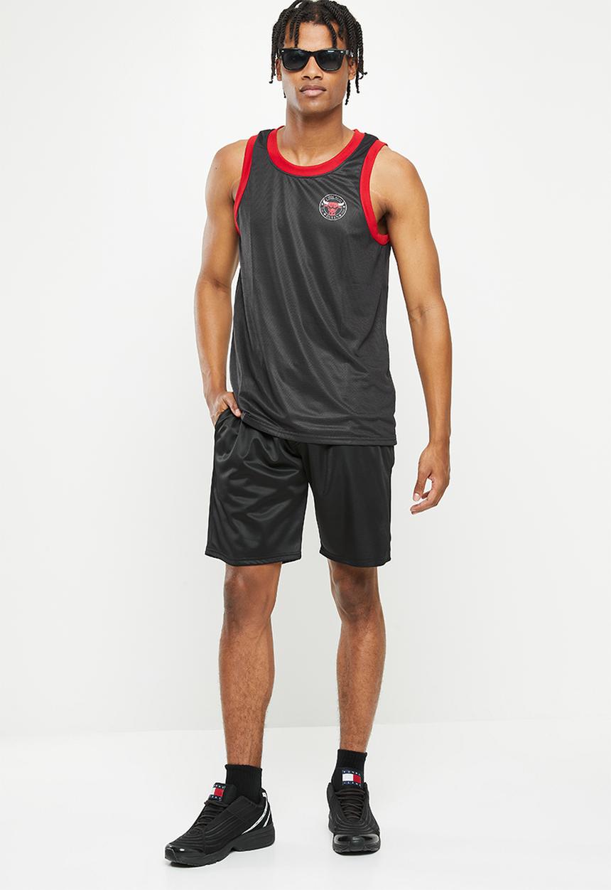 NBA - Chicago bulls fashion mesh rockstar vest - black