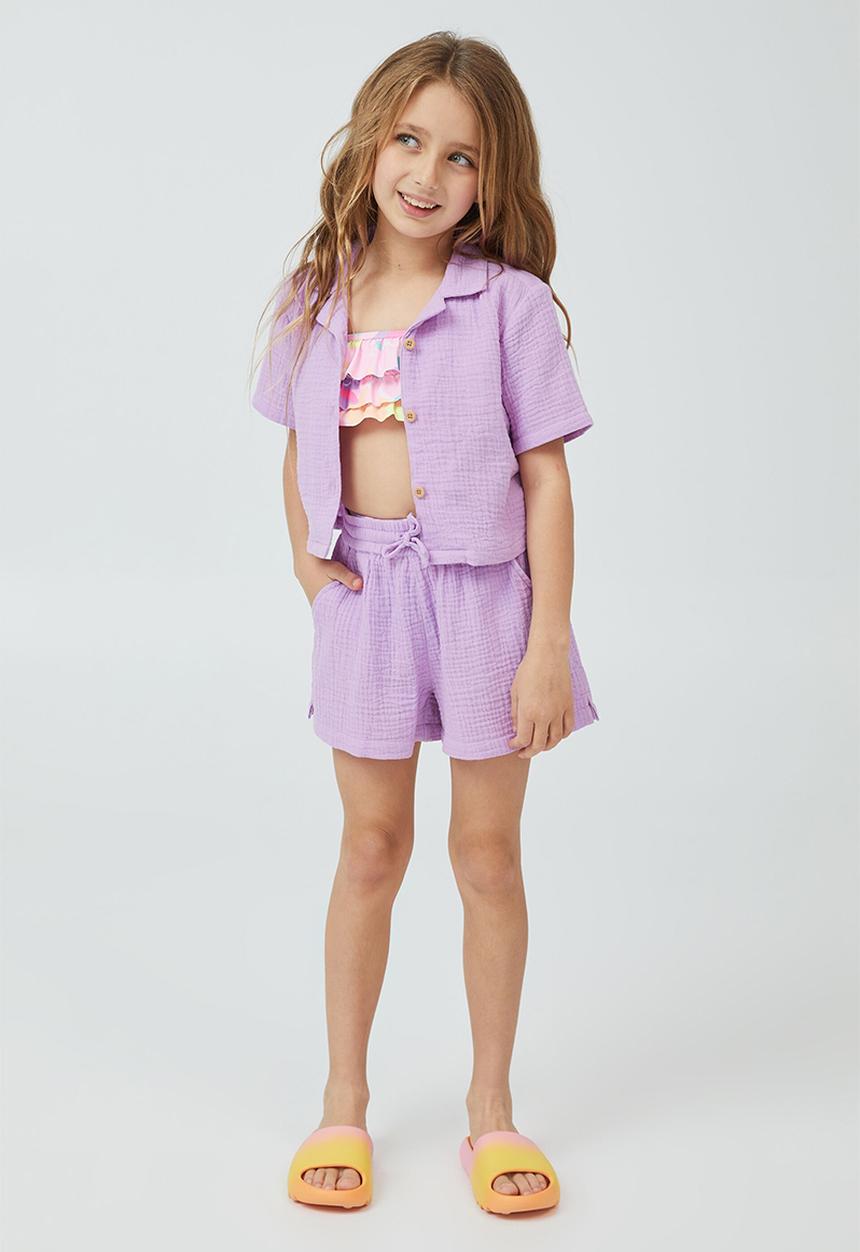 Cotton On - Gia resort shirt - unicorn dreams