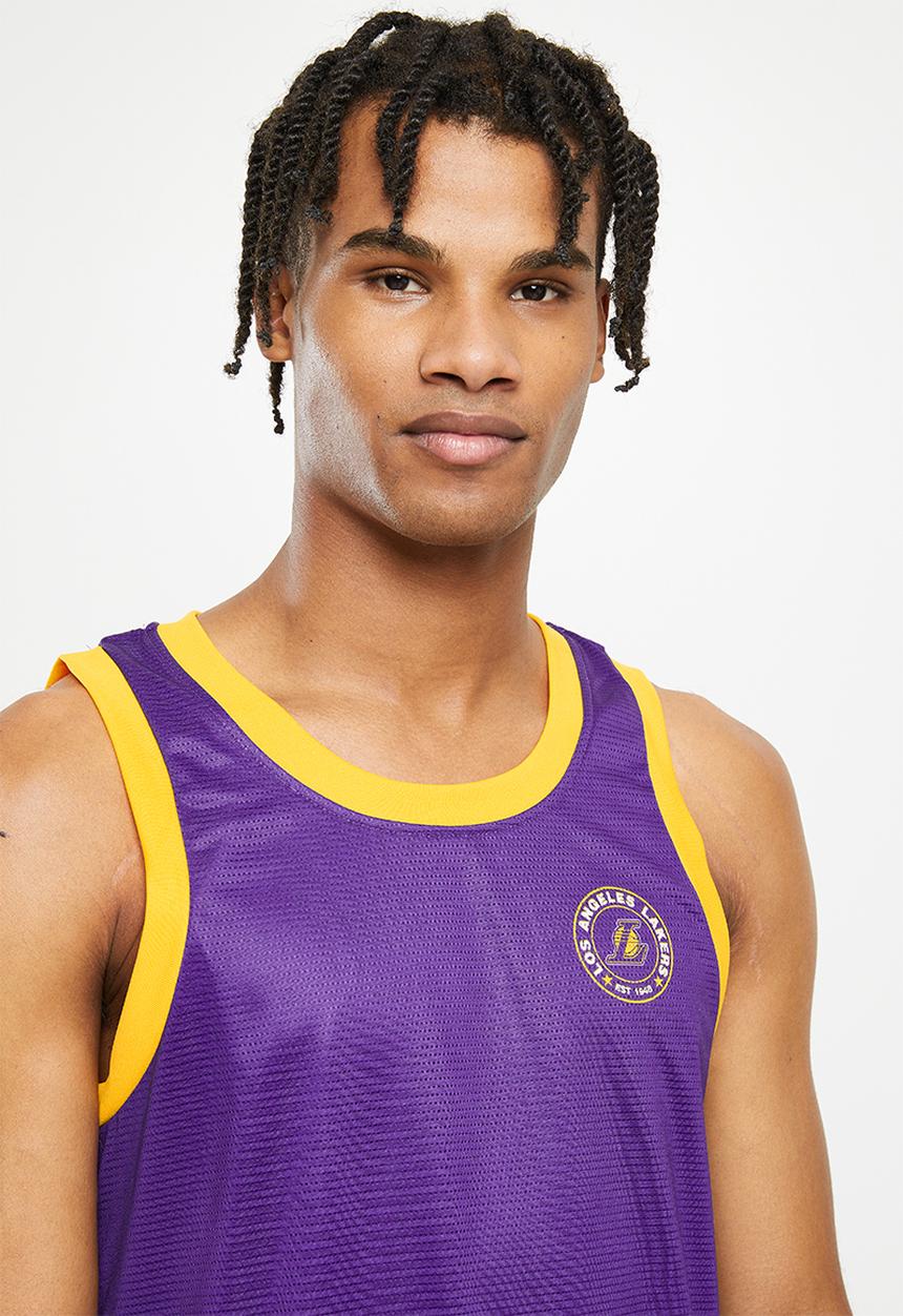 NBA - La lakers fashion mesh rockstar vest - purple