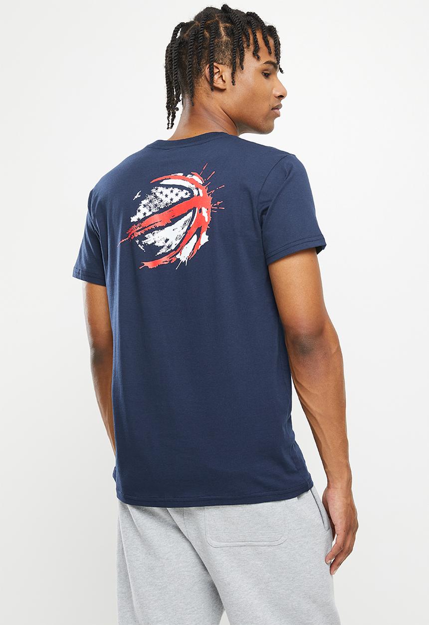 NBA - Nba core flag print print tee - navy