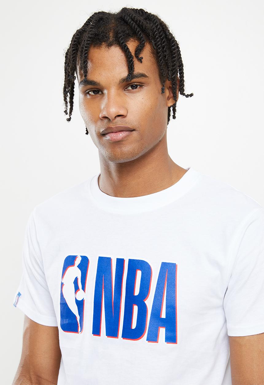 NBA - Nba core flag print print tee - white