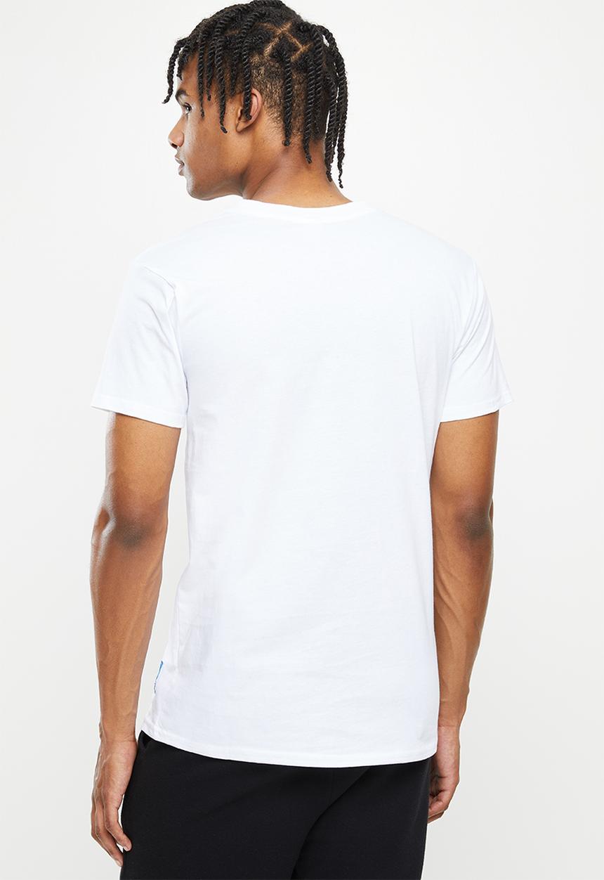 NBA - Chicago bulls core badge print tee - white