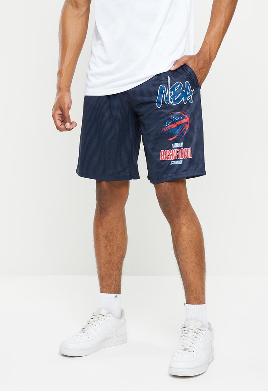 NBA - Nba core rockstar mesh shorts - navy