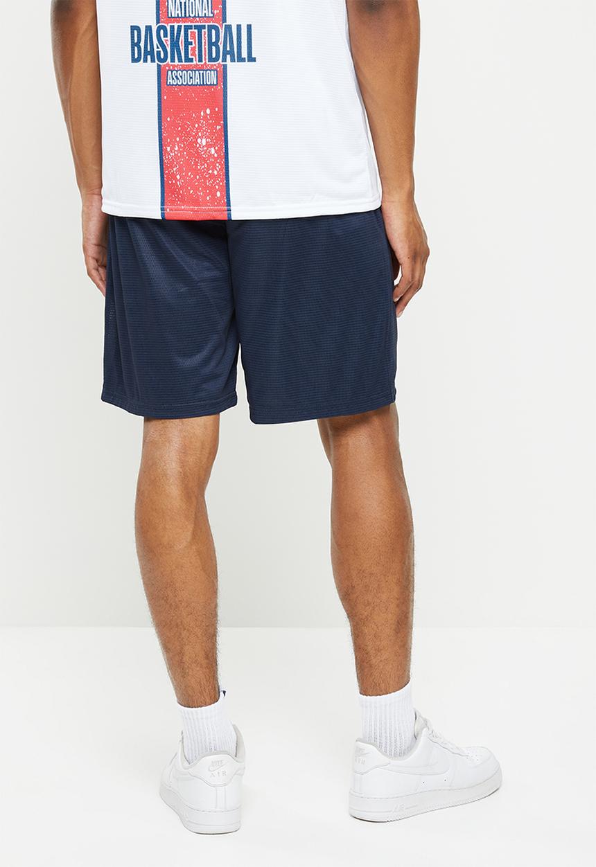 NBA - Nba core rockstar mesh shorts - navy