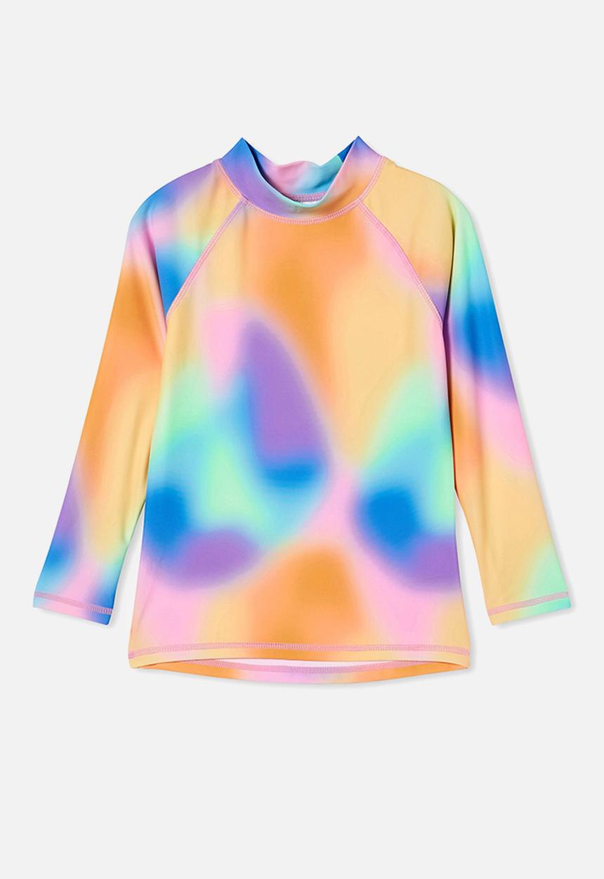 Cotton On - Hamilton long sleeve rashie - mystical rainbow