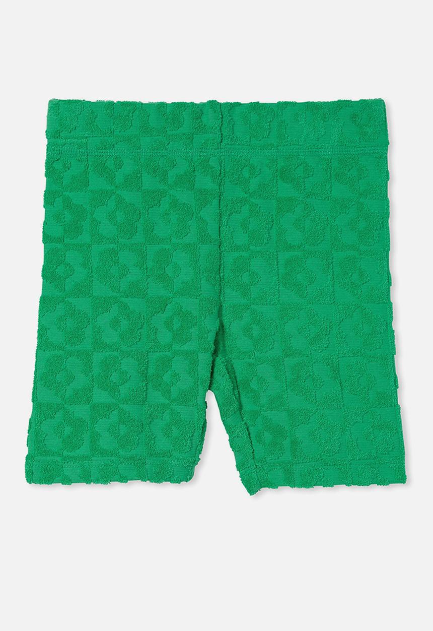 Cotton On - Hailey bike short - toffee apple/geo floral