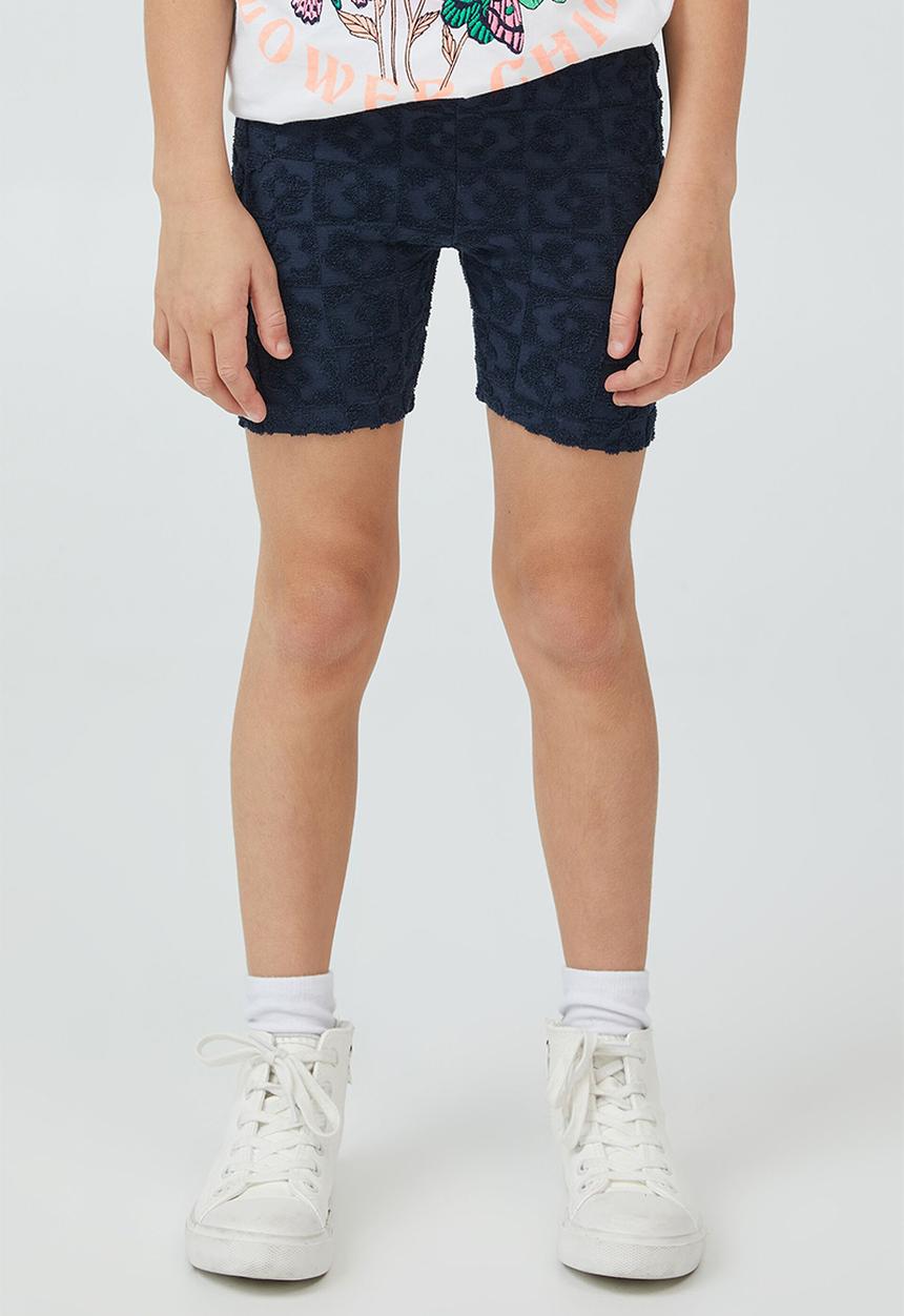 Cotton On - Hailey bike short - navy blazer/geo floral