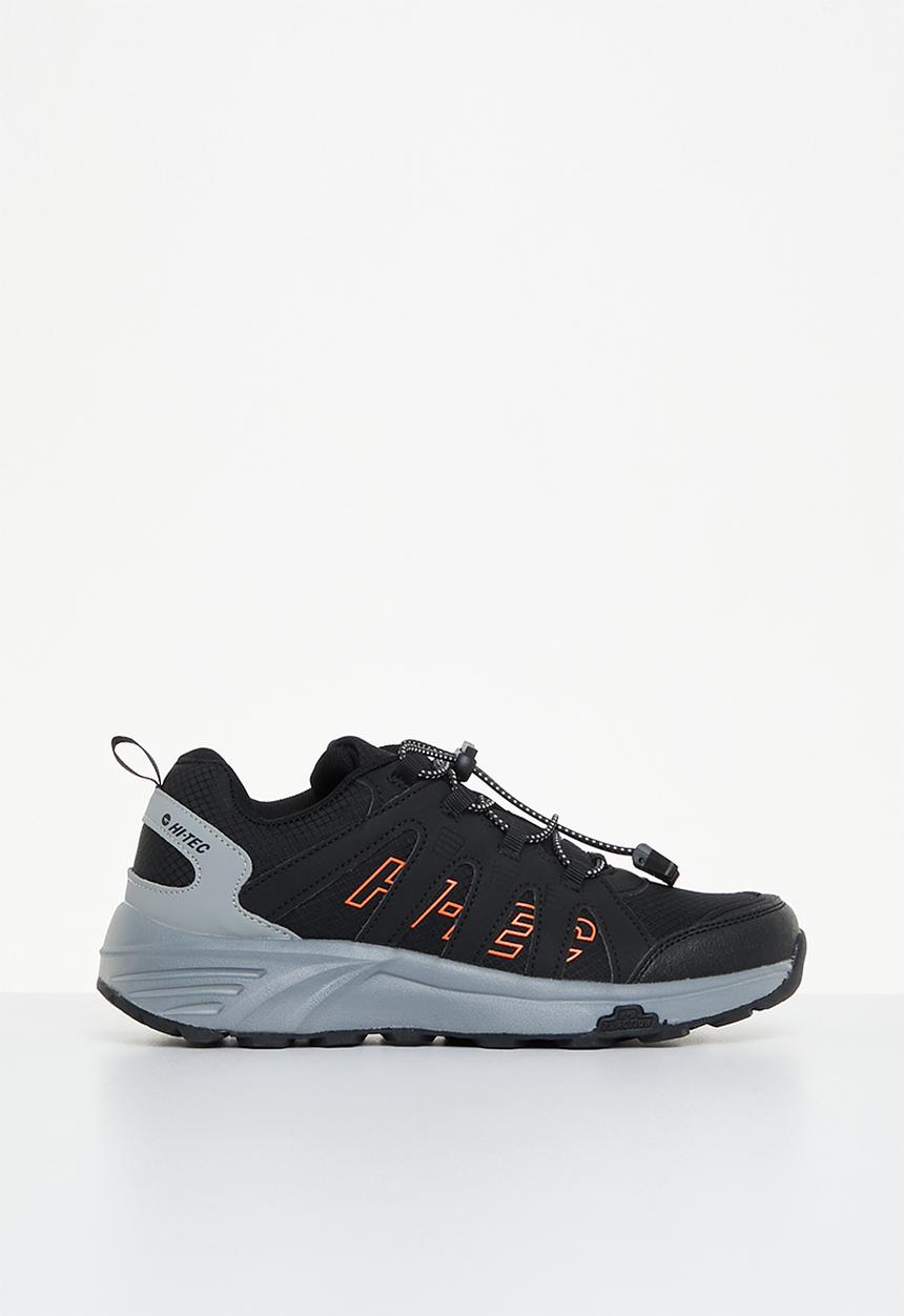 Hi-Tec - Warrior jnr - black, sunset & gray