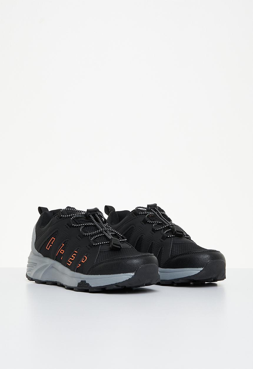 Hi-Tec - Warrior jnr - black, sunset & gray