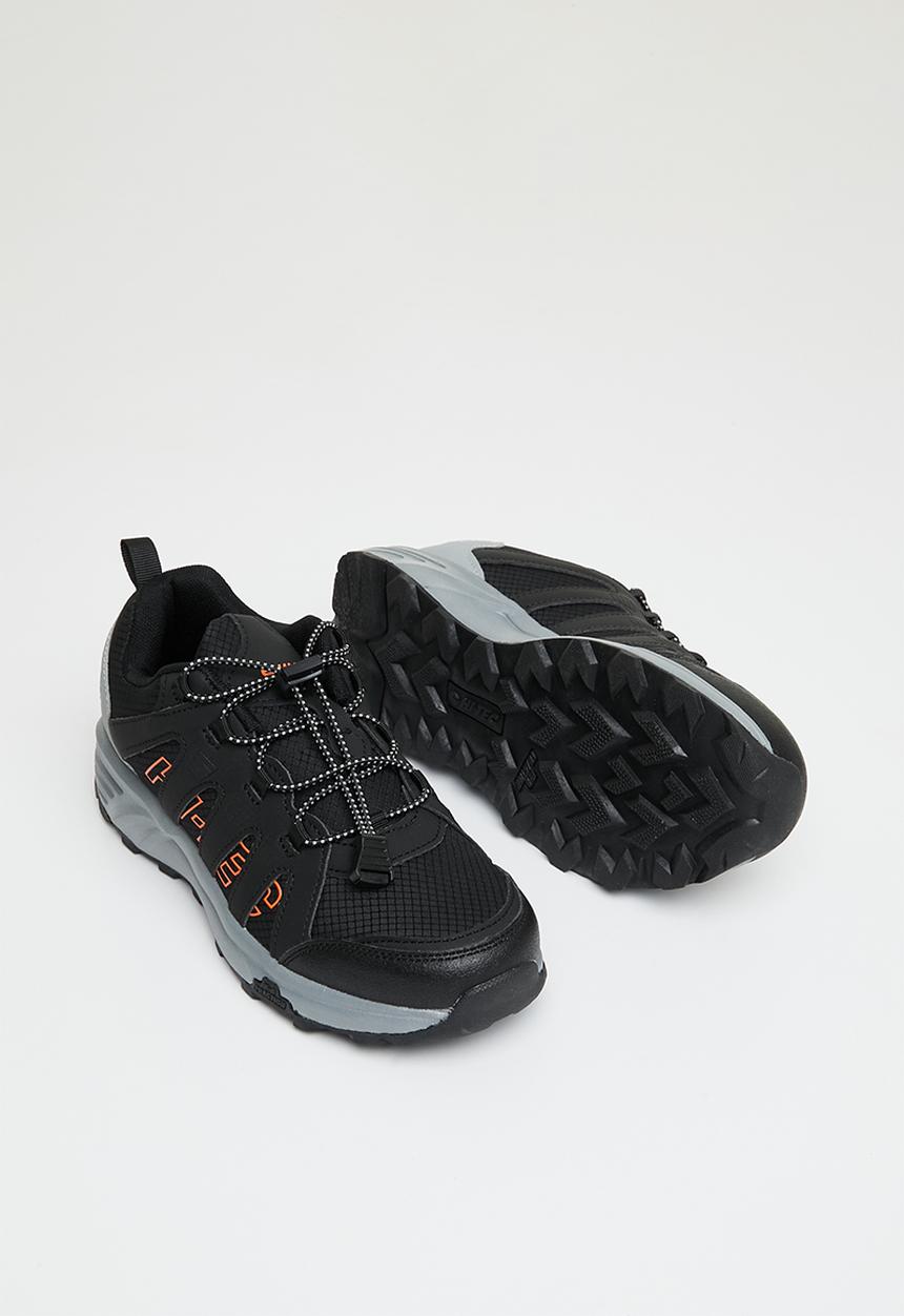 Hi-Tec - Warrior jnr - black, sunset & gray