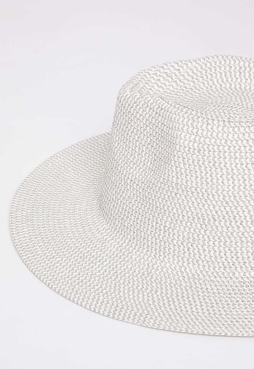 Superbalist - Jennifer sun hat - white/black