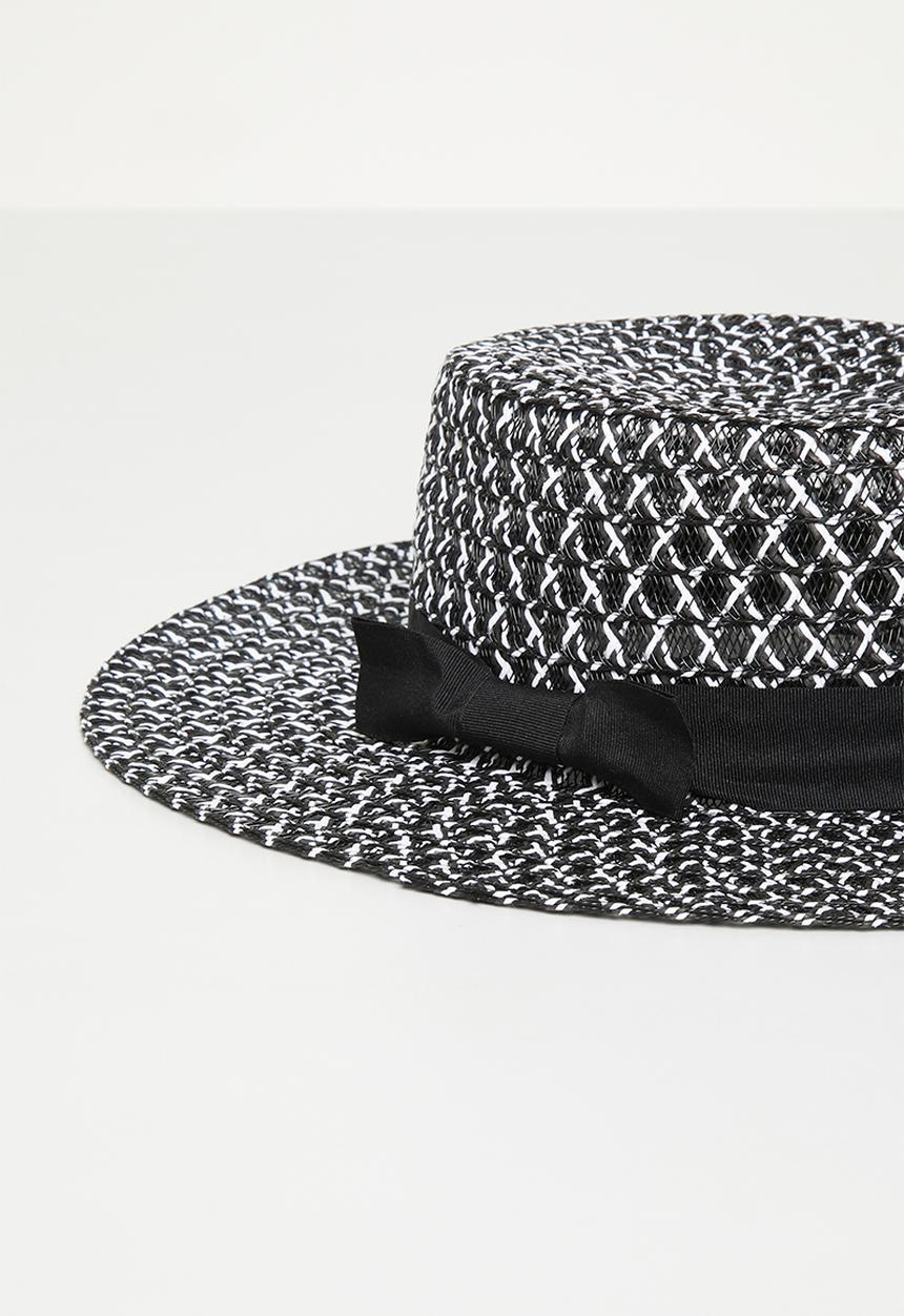 Superbalist - Millie sun hat - black/white