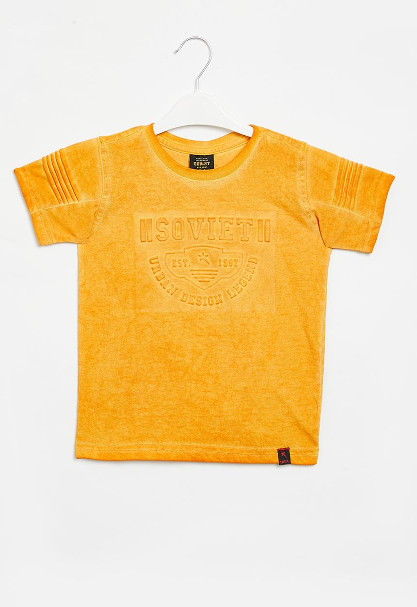 SOVIET - B branson fashion tee - new mustard