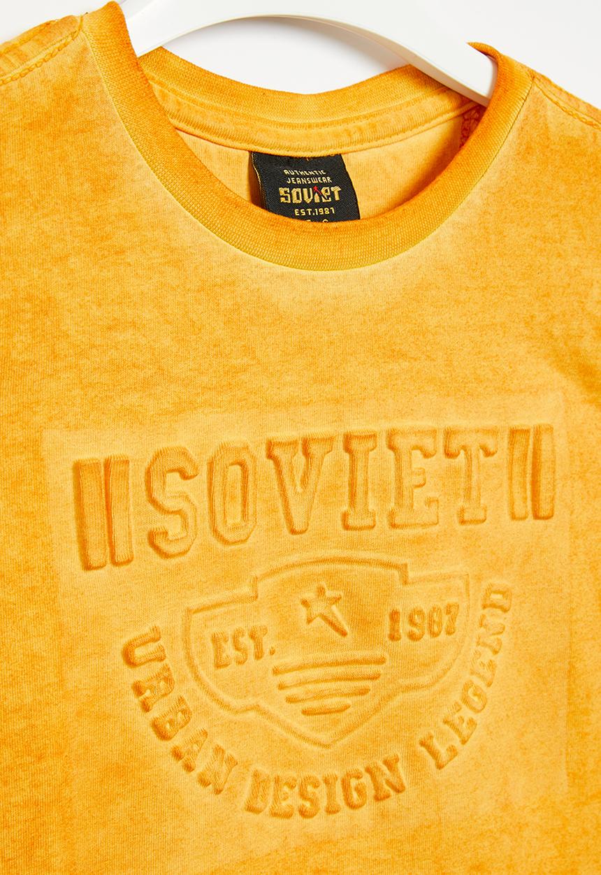 SOVIET - B branson fashion tee - new mustard