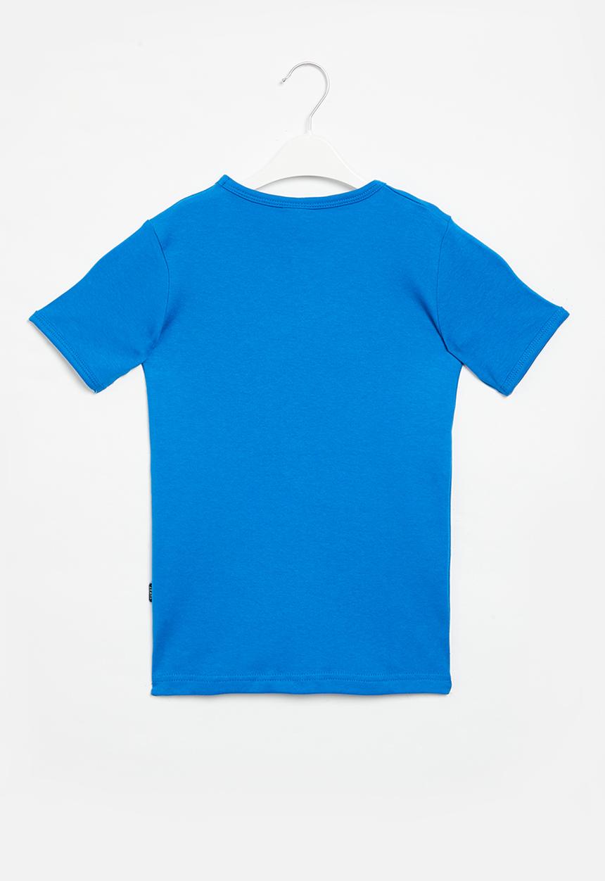 SOVIET - B bolt evo short sleeve muscle tee - mosaic blue