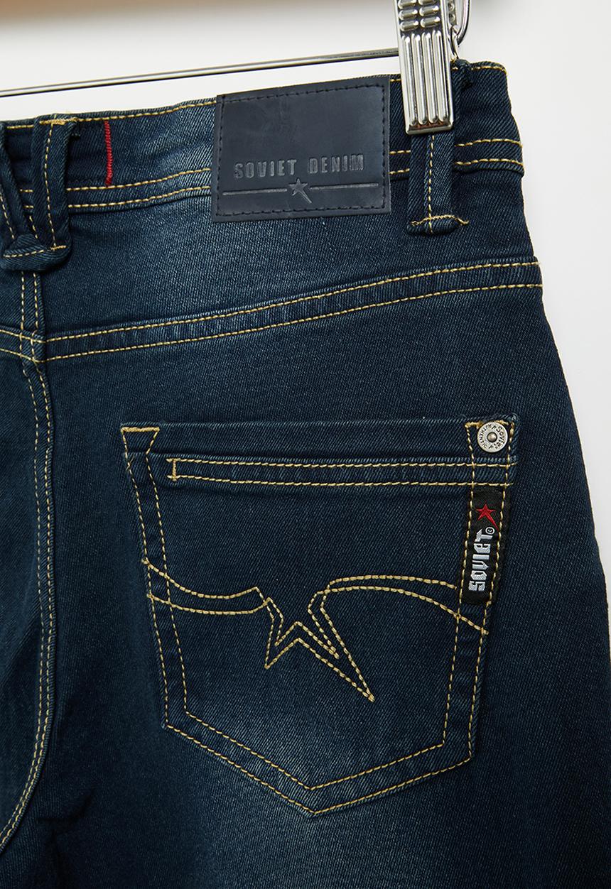 SOVIET - B lamont boys skinny denim - mid indigo