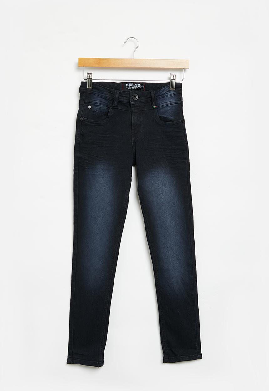 SOVIET - B lamont boys skinny denim - blue black