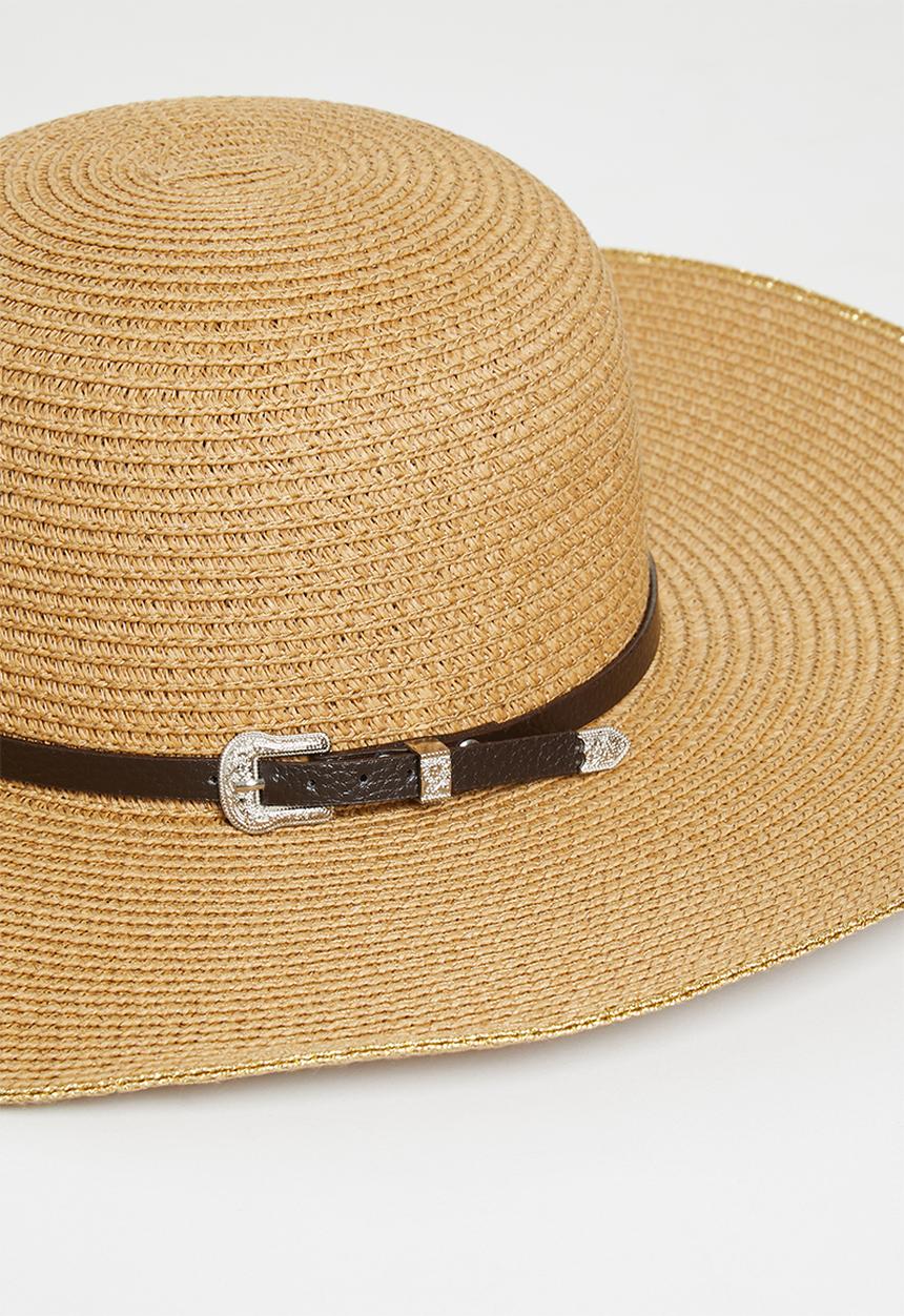 edit - Isabel sun hat - natural