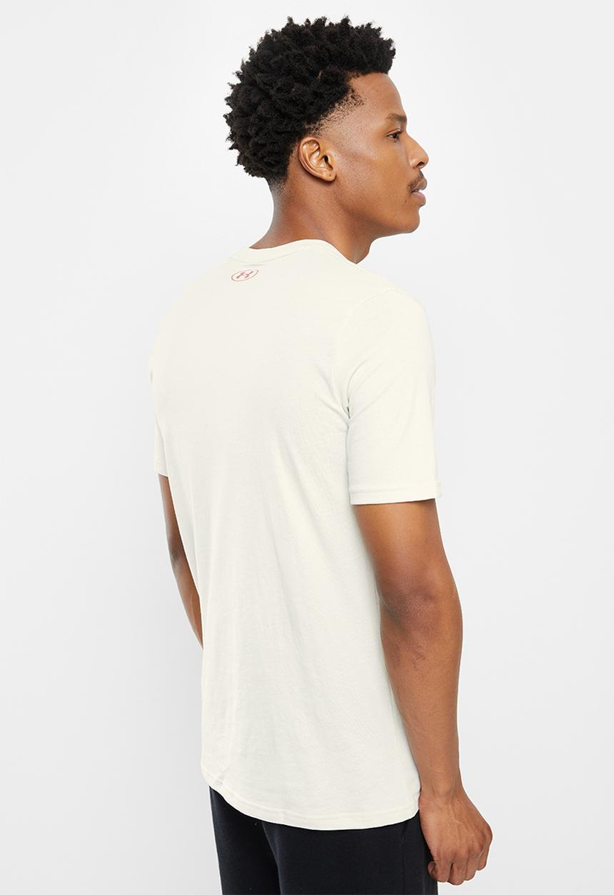Under Armour - UA Project Rock brahma bull short sleeve - summit white