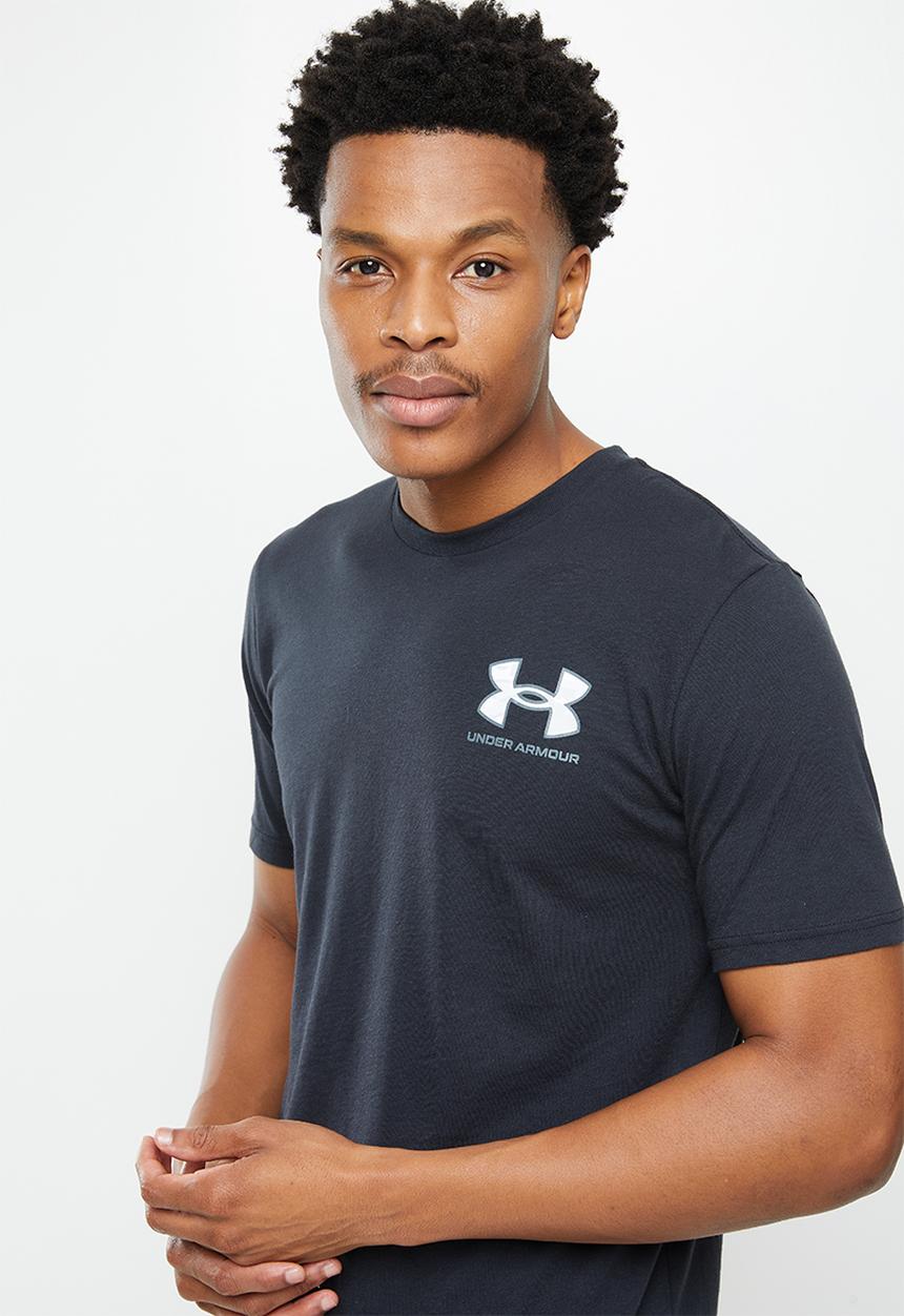 Under Armour - Ua abc camo fill wordmark short sleeve - black