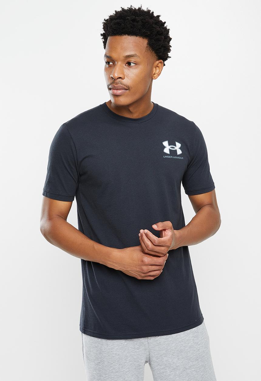 Under Armour - Ua abc camo fill wordmark short sleeve - black