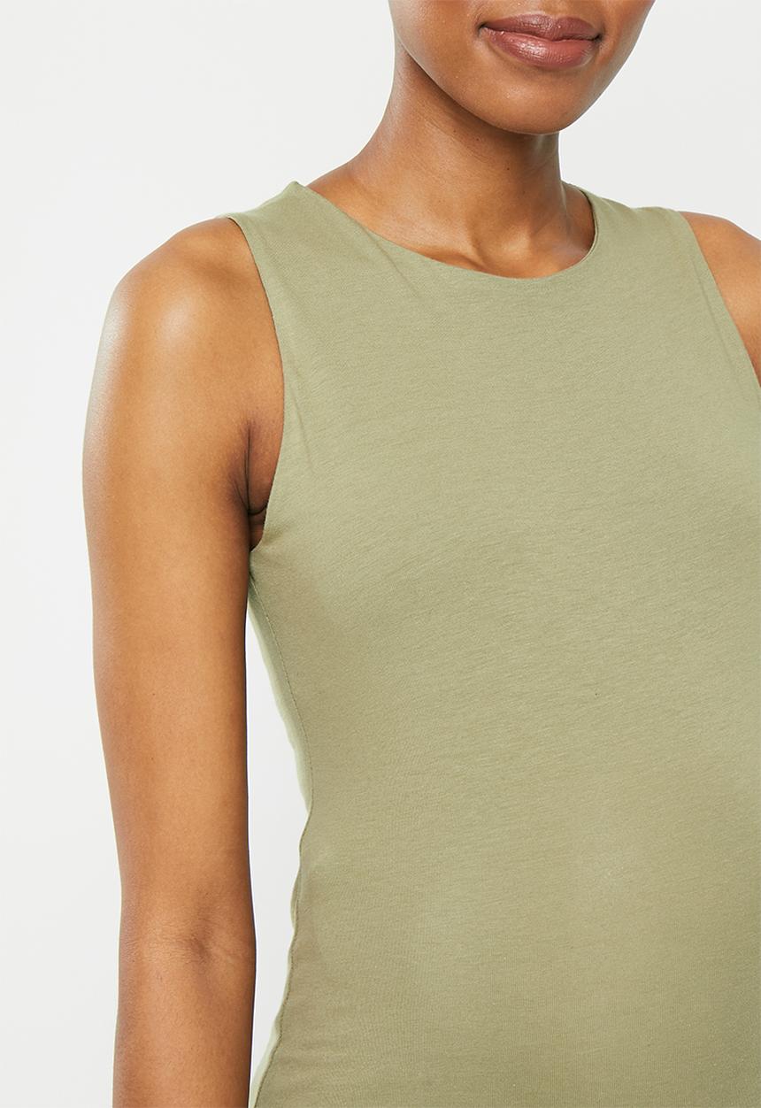 Superbalist - Maternity inner support tank dress - khaki