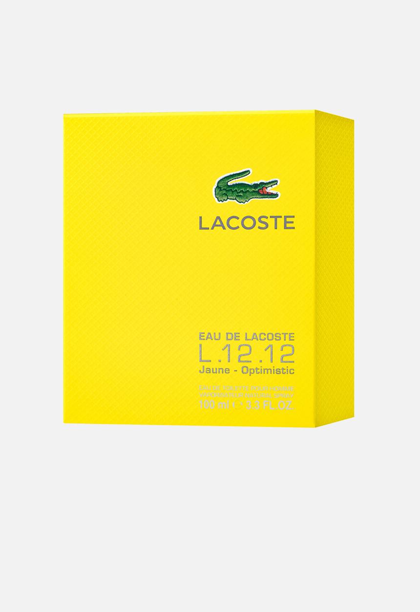 DNU-Lacoste - Lacoste 12.12 Optimistic Pour Homme Edt - 100ml (Parallel Import)