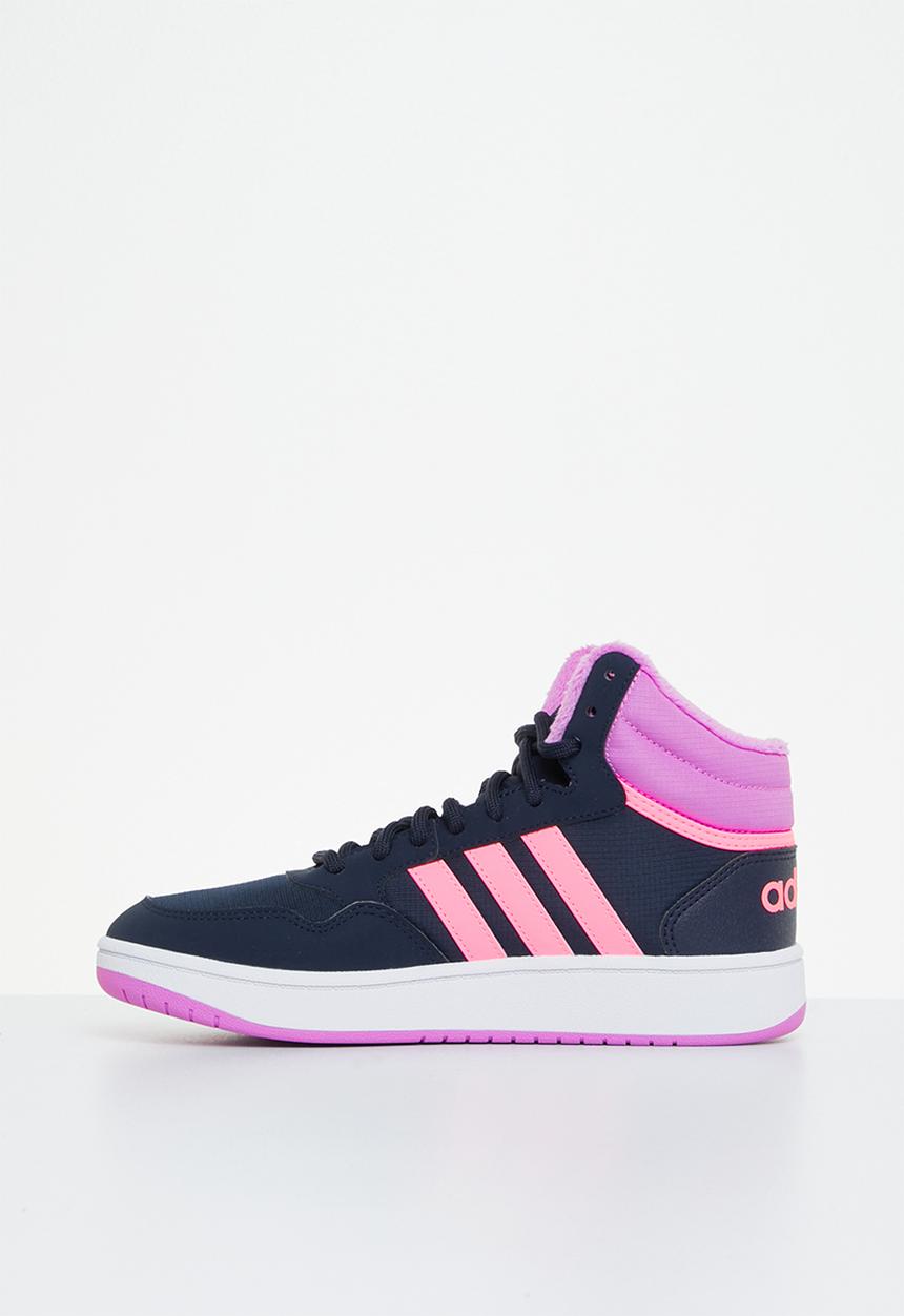 adidas Originals - Hoops mid 3.0 k - legend ink/beam pink/pulse lilac