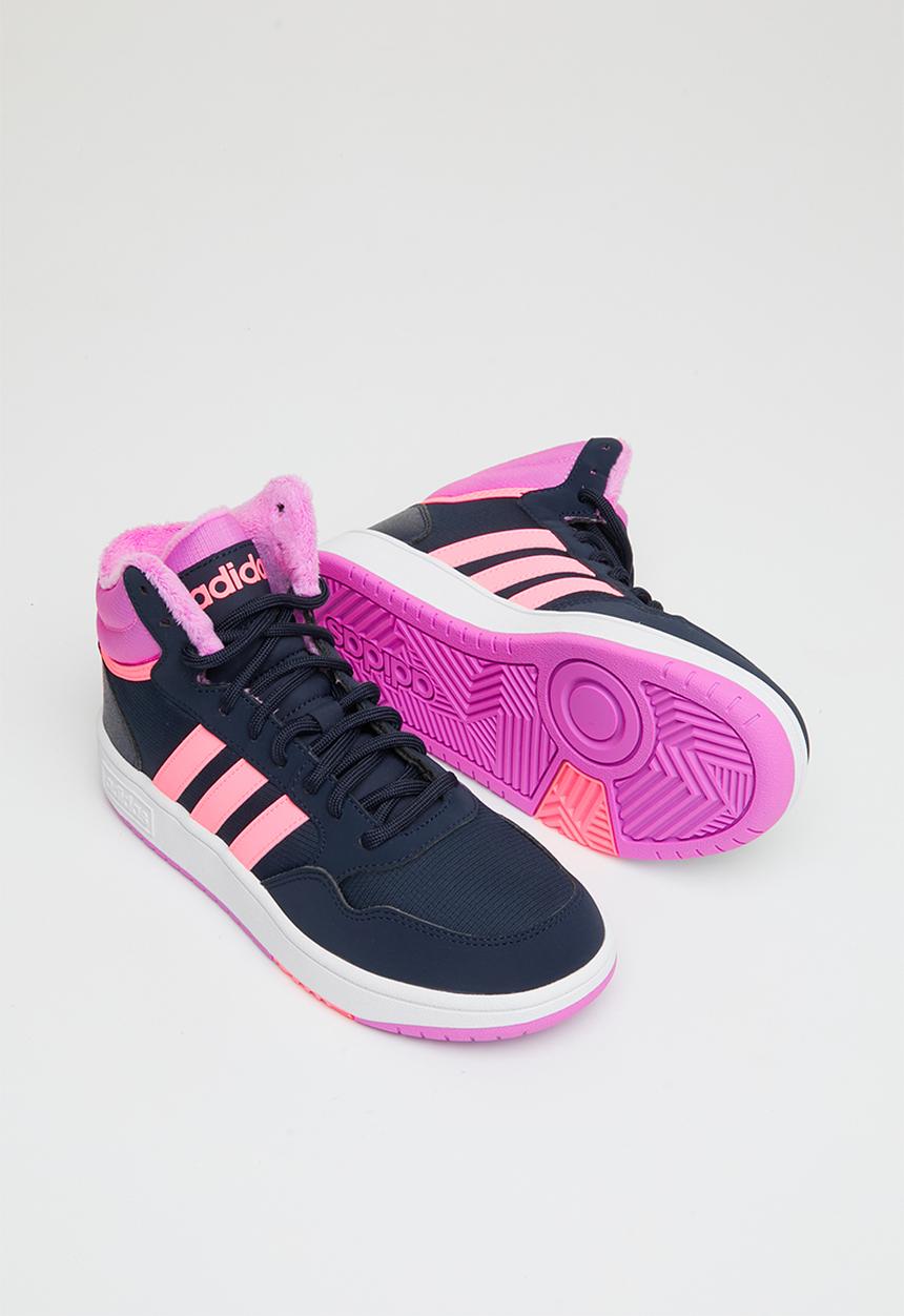 adidas Originals - Hoops mid 3.0 k - legend ink/beam pink/pulse lilac