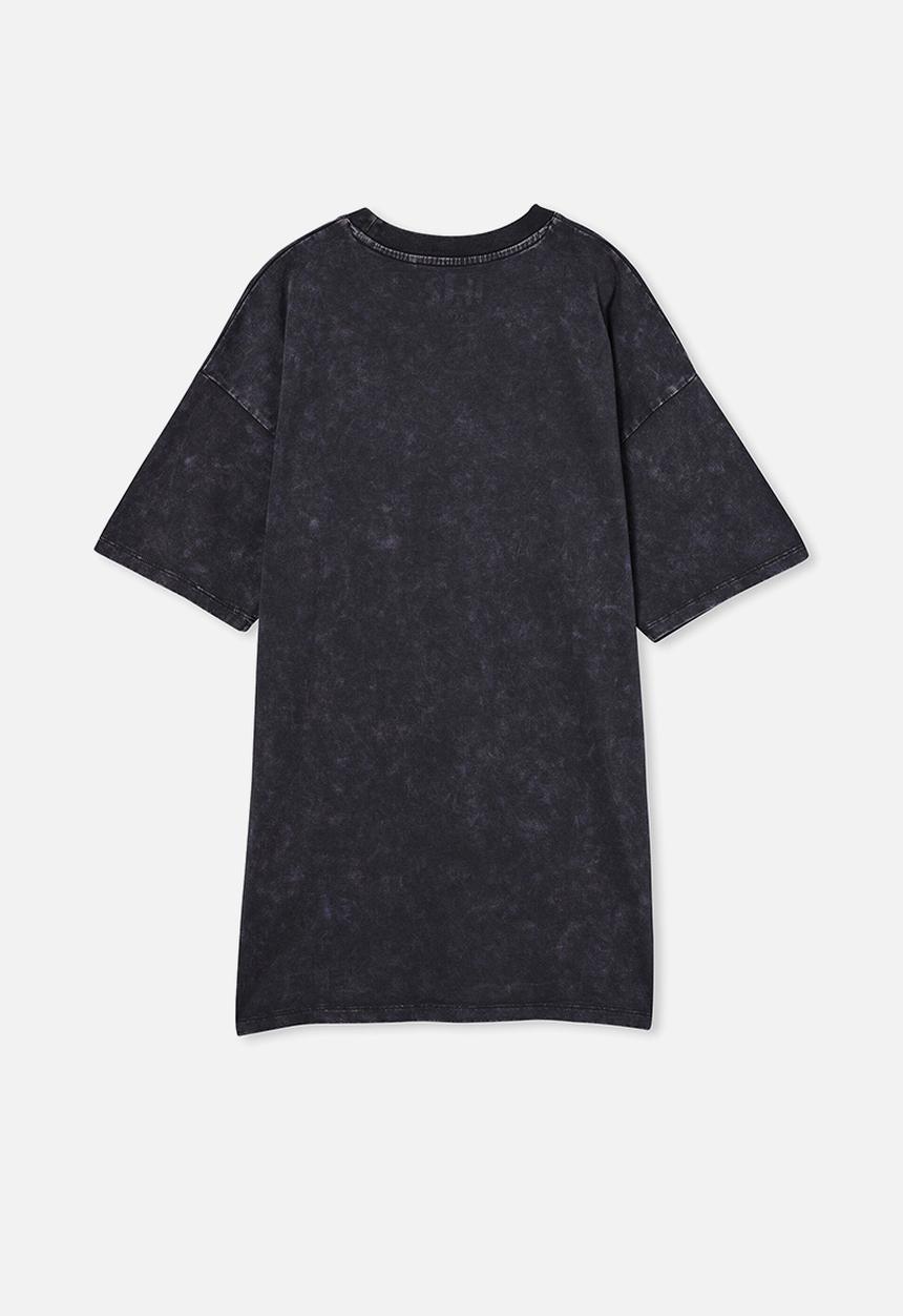 Cotton On - Sami short sleeve embellished tee-phantom wash/always adore