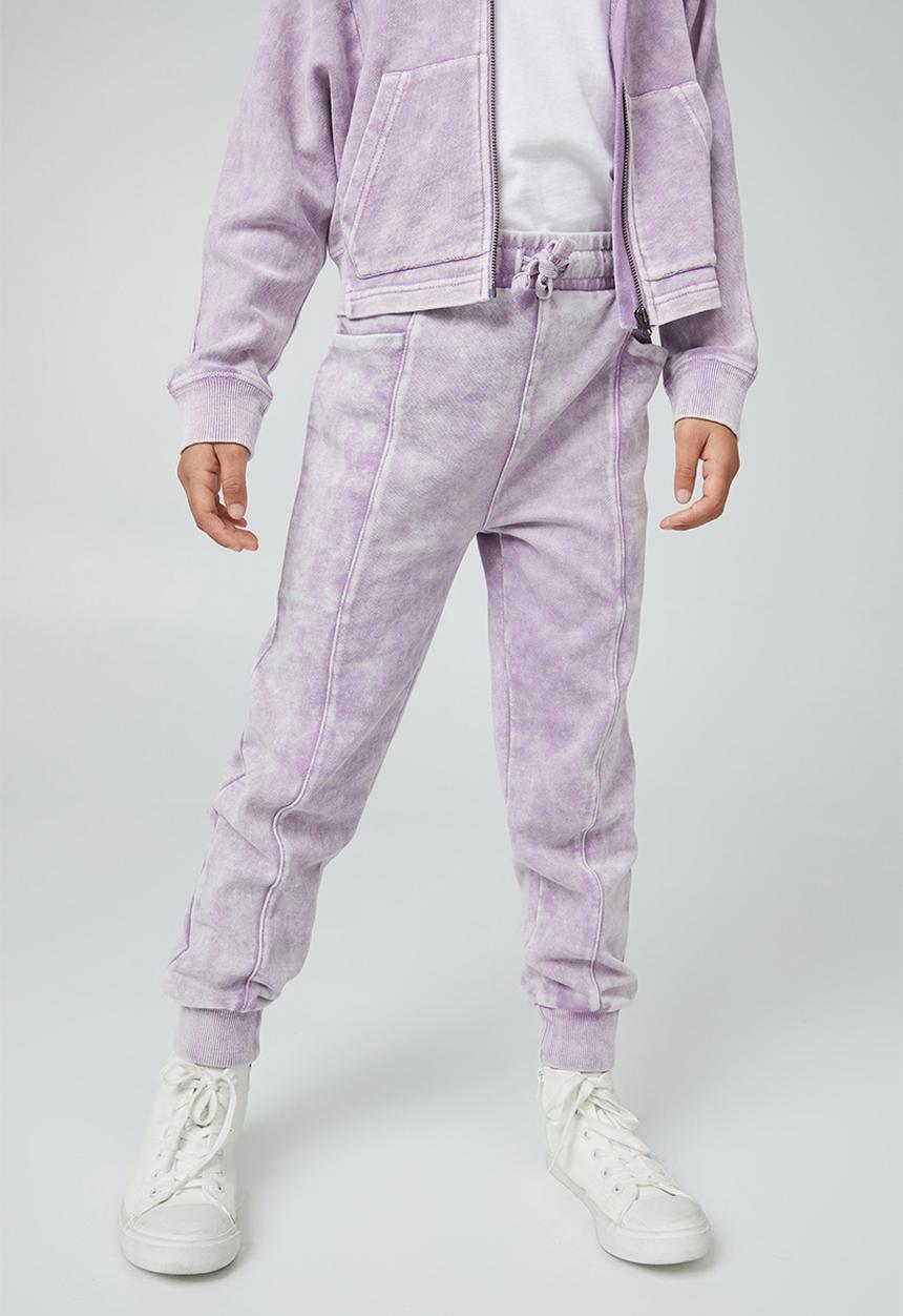 Cotton On - Olive trackpant - lilac drop