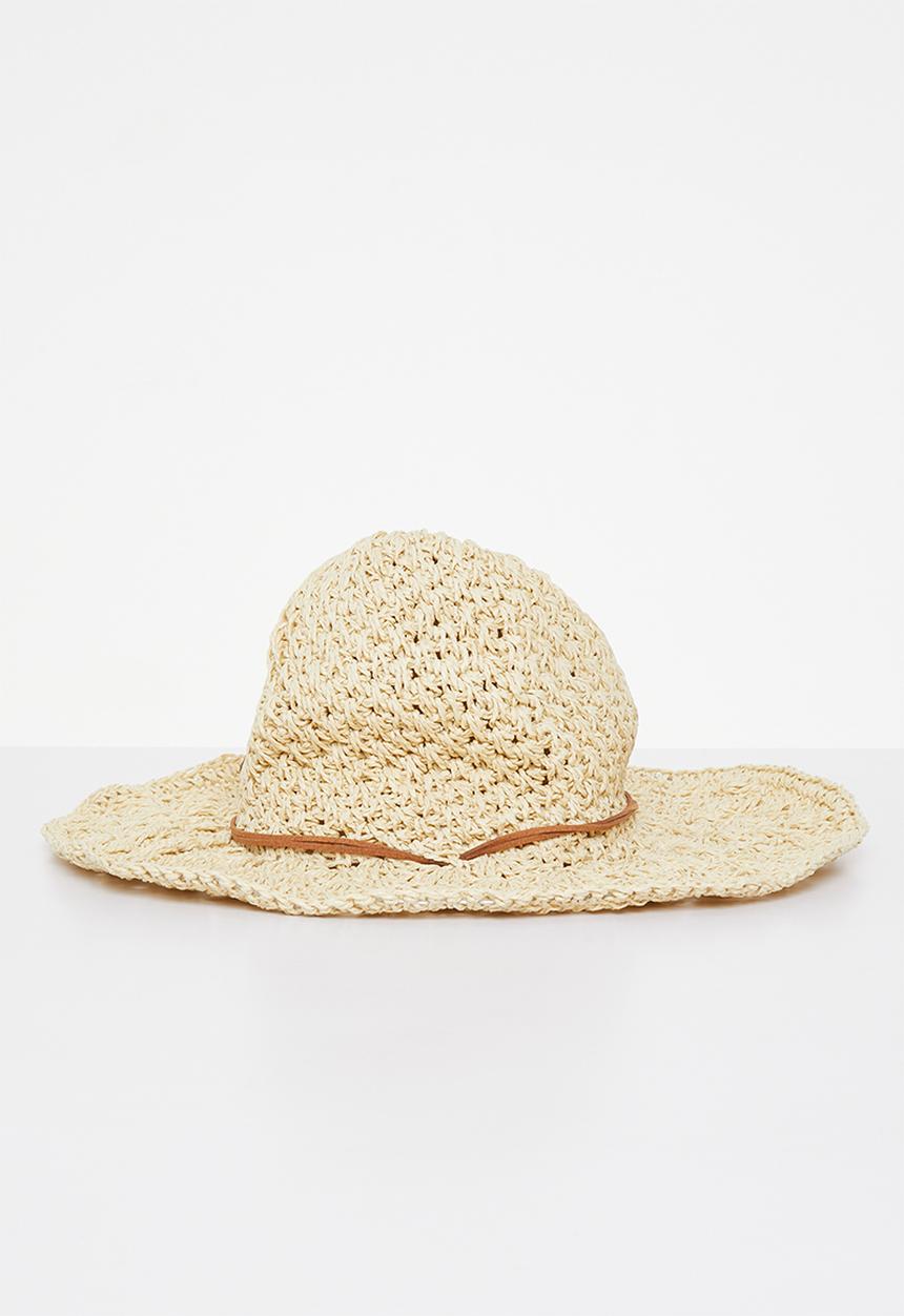 edit - Danna straw hat - natural