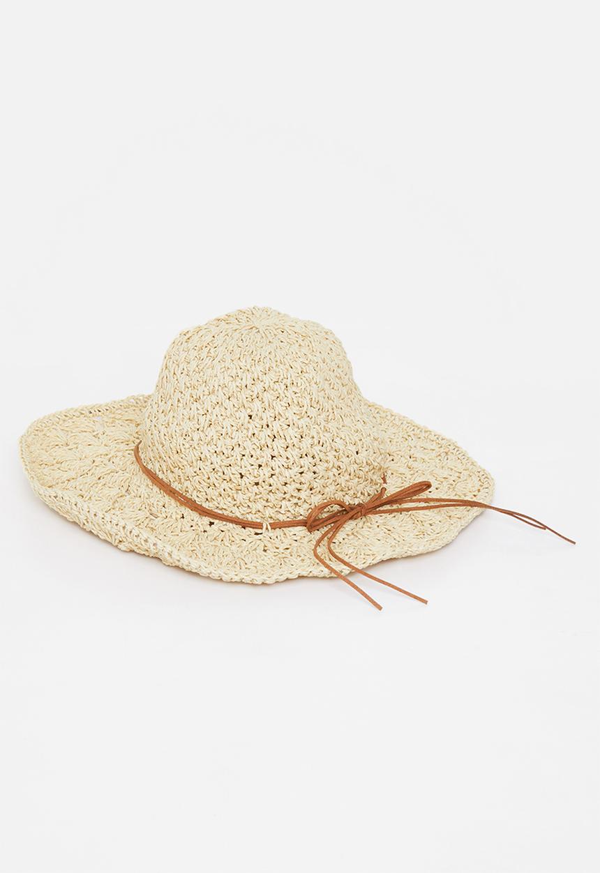 edit - Danna straw hat - natural