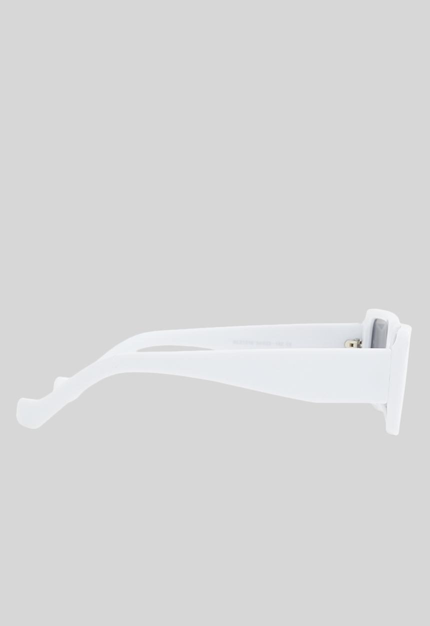 Superbalist - Briana square sunglasses - white