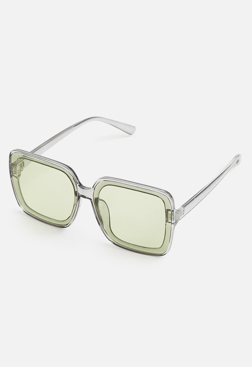 Superbalist - Yasmin oversized sunglasses - green