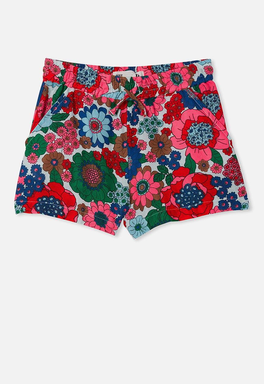 Cotton On - Kelsie short - vanilla/lenny floral