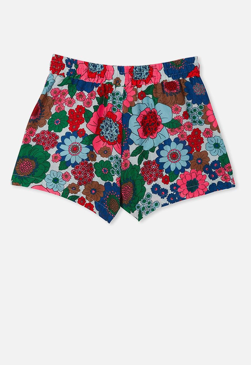 Cotton On - Kelsie short - vanilla/lenny floral
