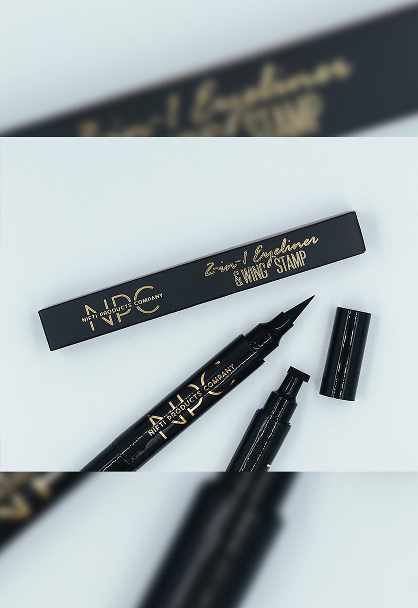 THE NIFTI PRODUCTS COMPANY - Nifti 2in1 Eyeliner Stamp Pen