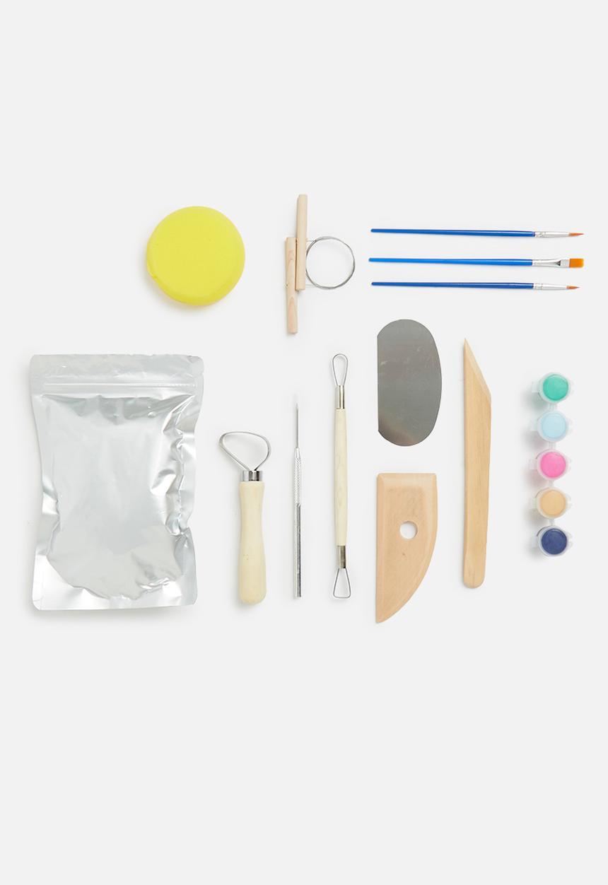Typo - Diy clay and paint kit- jewellery brights