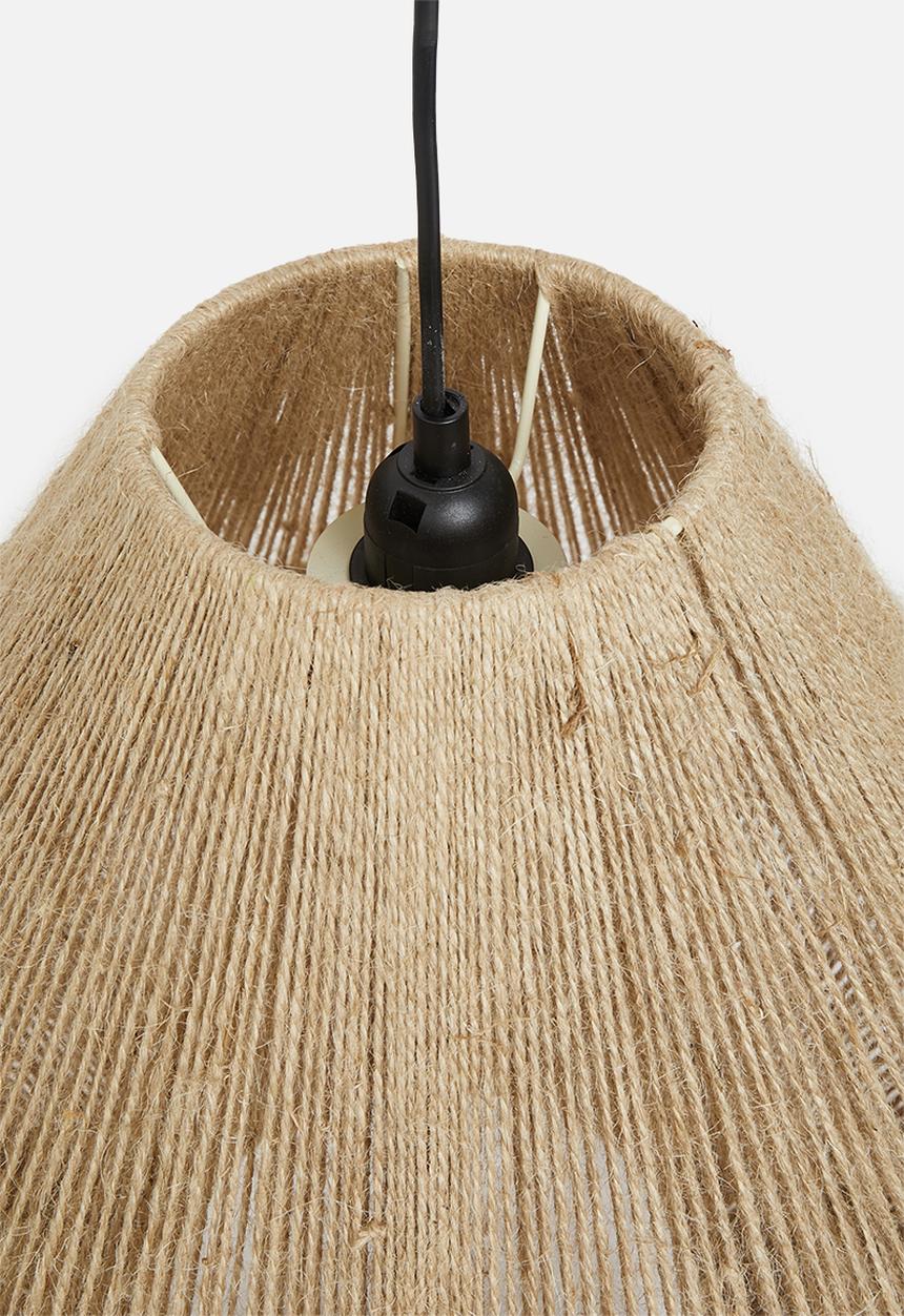Sixth Floor - Holly jute pendant - natural
