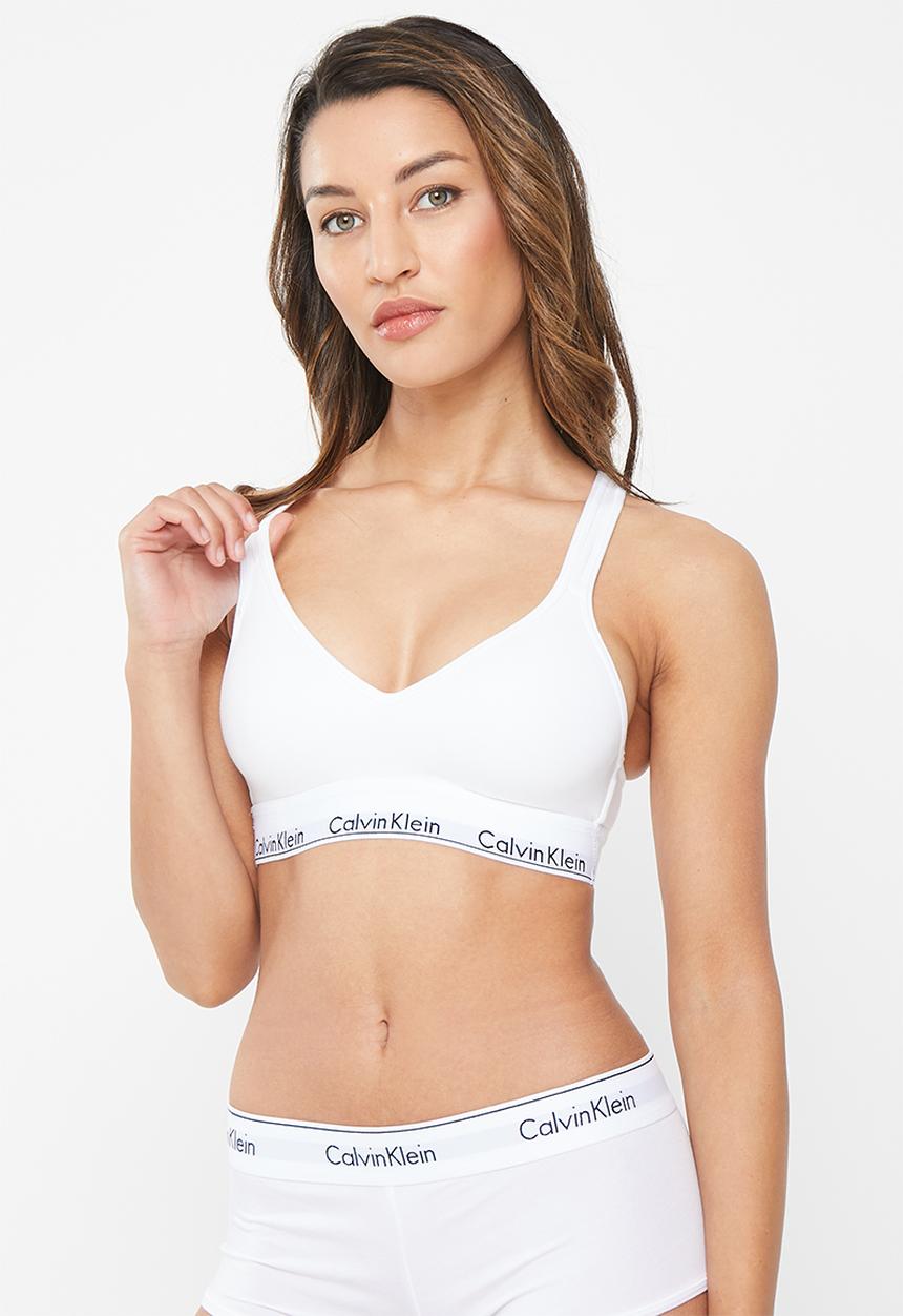 Calvin Klein - Ck bralette lift - white