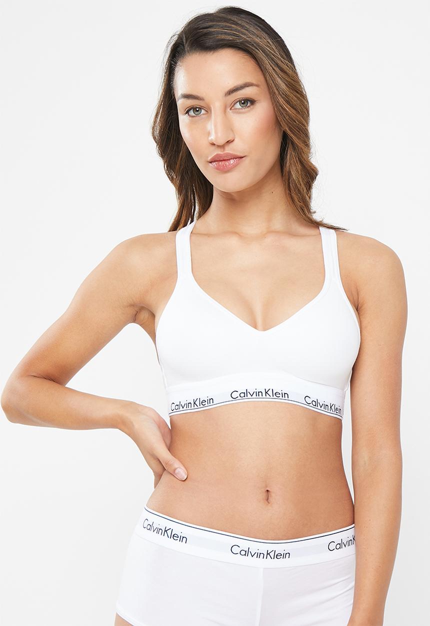 Calvin Klein - Ck bralette lift - white