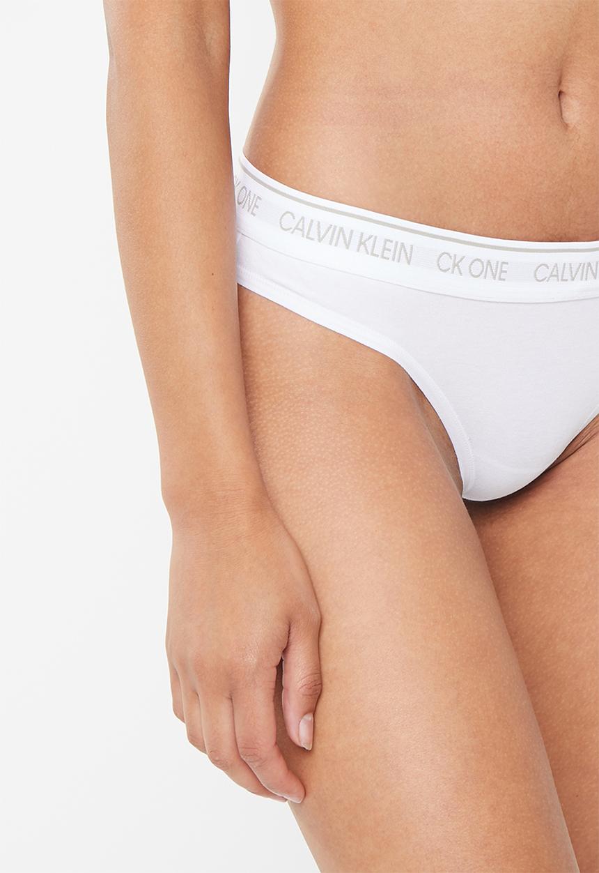 Calvin Klein - Ck thong000qf - white