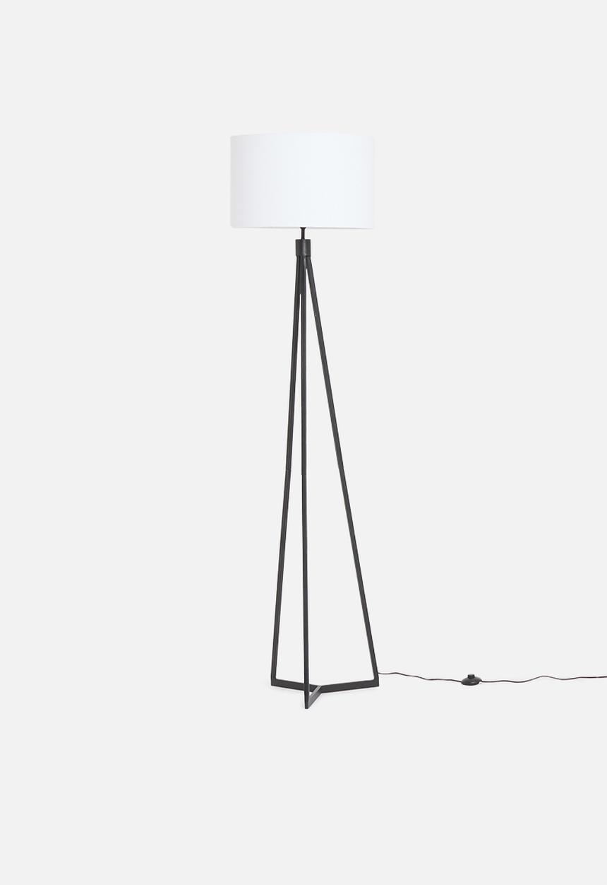 Sixth Floor - Tristan floor lamp - black