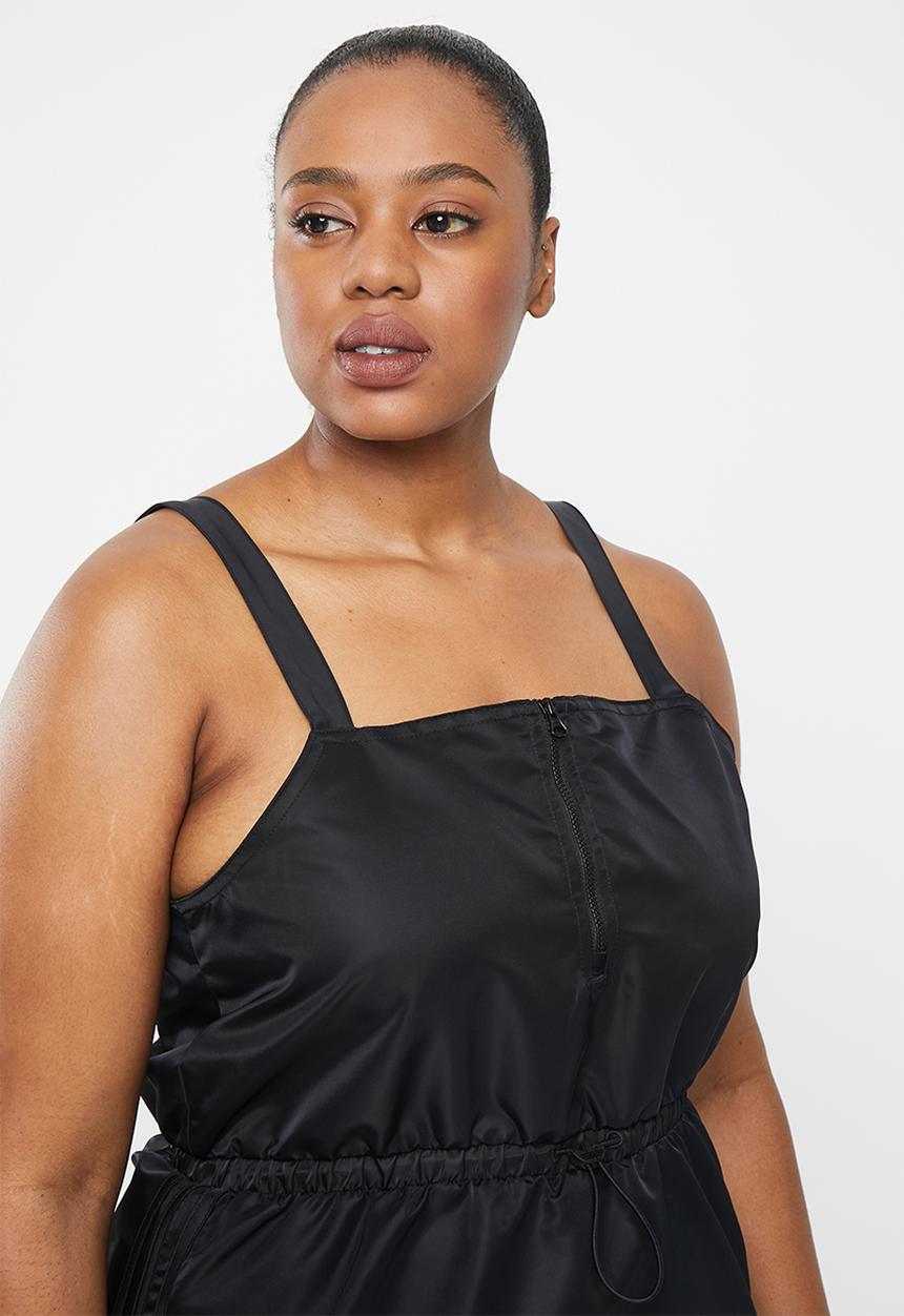 adidas Originals - Plus nylon dress - black
