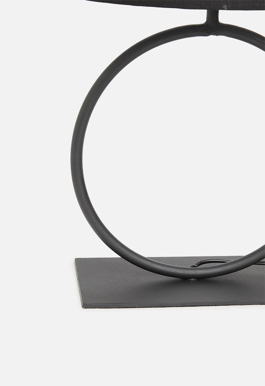 Sixth Floor - Gemma table lamp - black