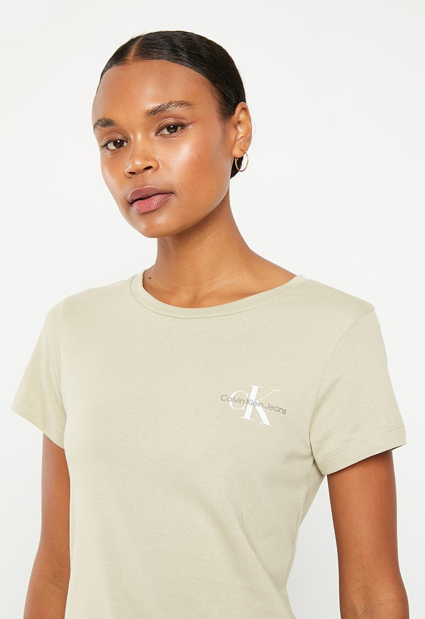 Calvin Klein - Ck short sleeve knit T-shirt 2pack - wheat fields/black