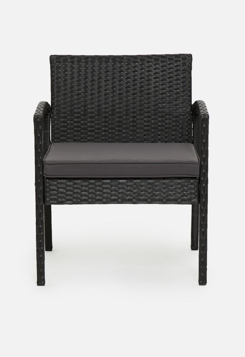 Sixth Floor - Tropez outdoor furniture set- charcoal